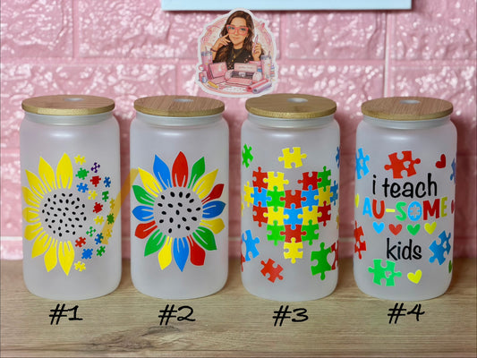 Autism Frosted Cup