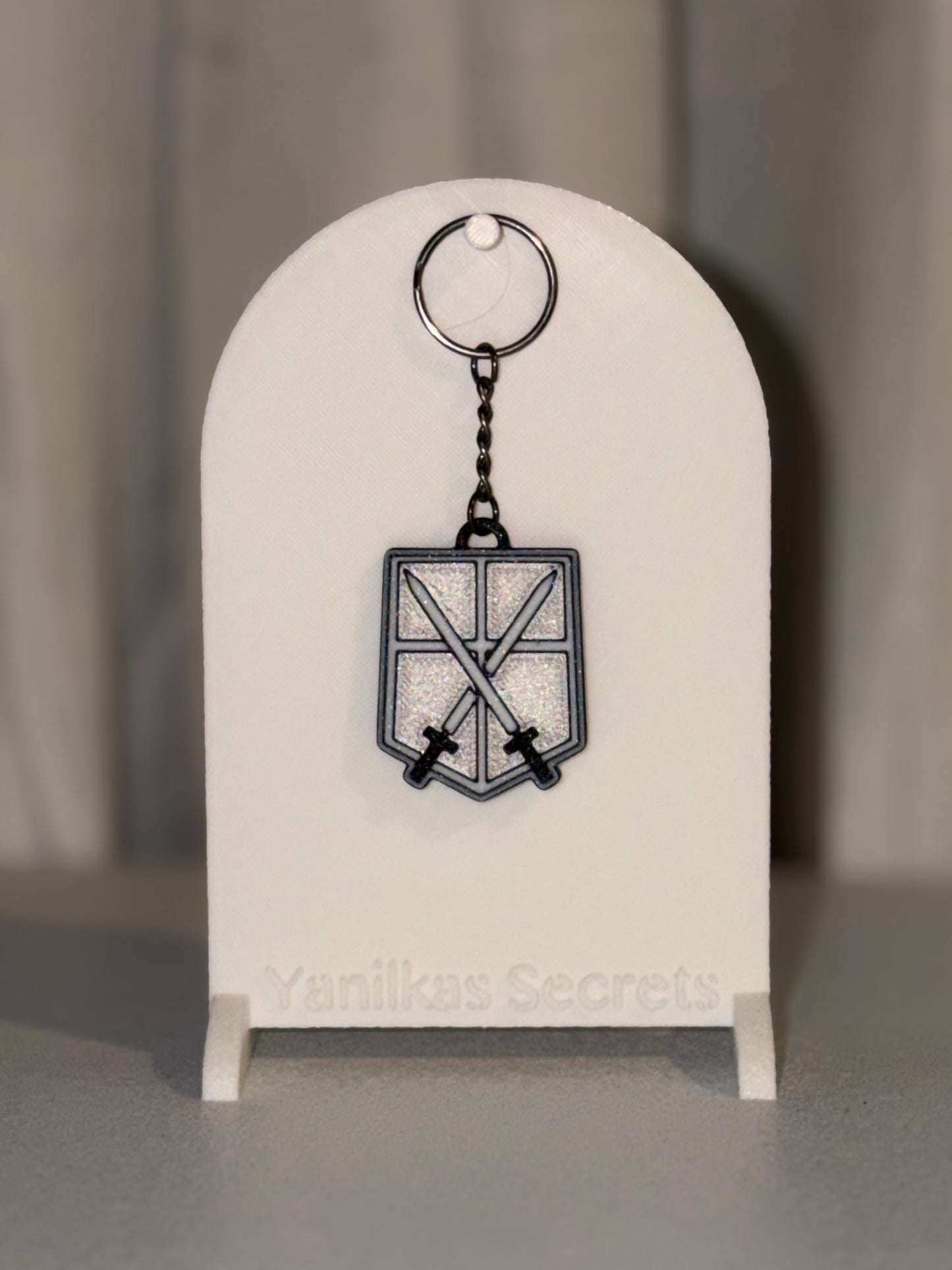 Attack on Titan inspired keychain