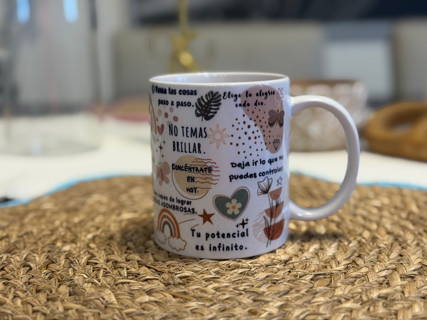 Taza Motivacional “Recordatorios para cada día”