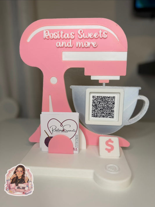 Bakers QR/NFC payment stand