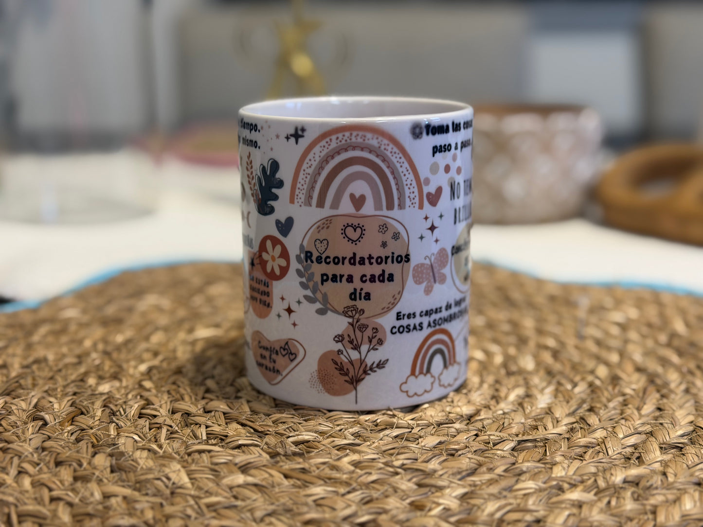 Taza Motivacional “Recordatorios para cada día”